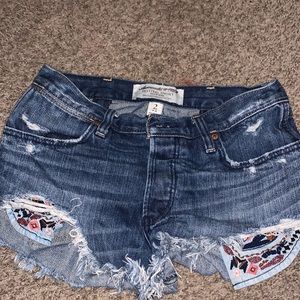 Abercrombie and fitch festival shorts